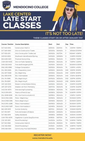 Lbcc Late Start Classes Spring 2024