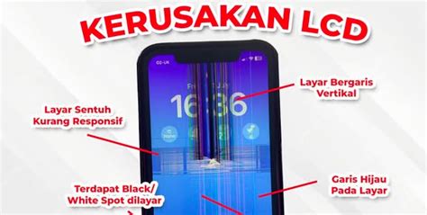 Lcd Iphone Rusak
