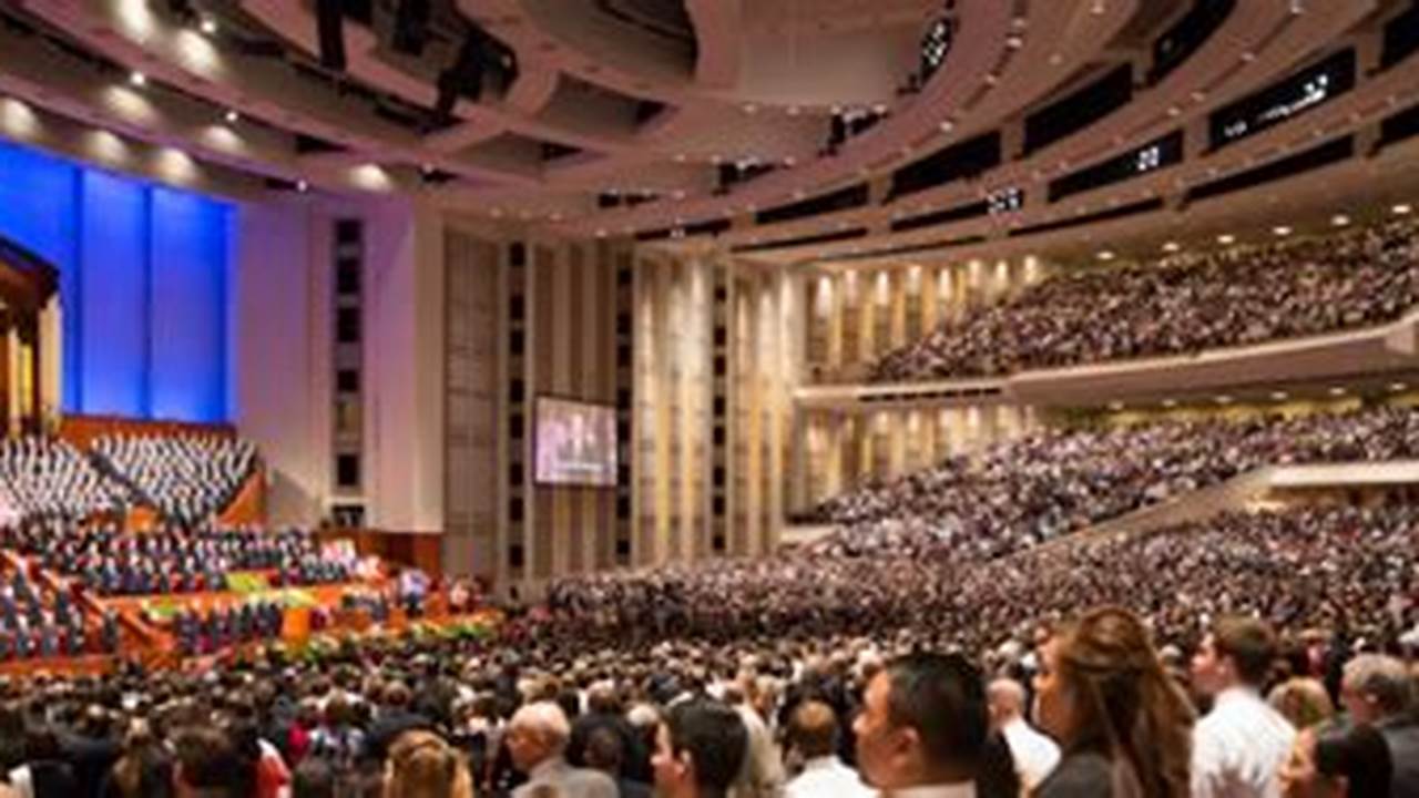 Lds April Conference 2024