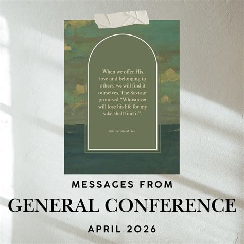 Lds Conference Quotes