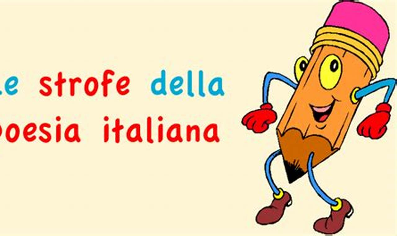 Le Strofe Della Poesia Italiana Caratteristiche Ed Esempi