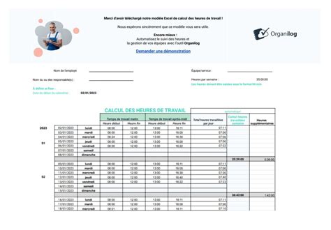 Le Calcul Des Heures De Travail