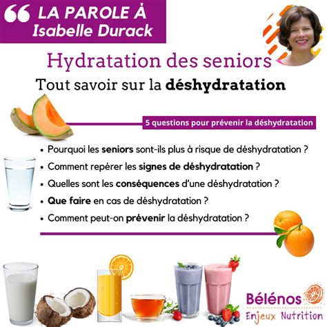 Le Repos et l'Hydratation