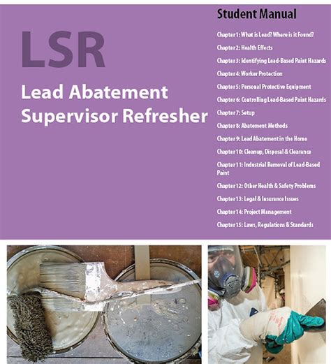 Lead Paint Refresher Courses