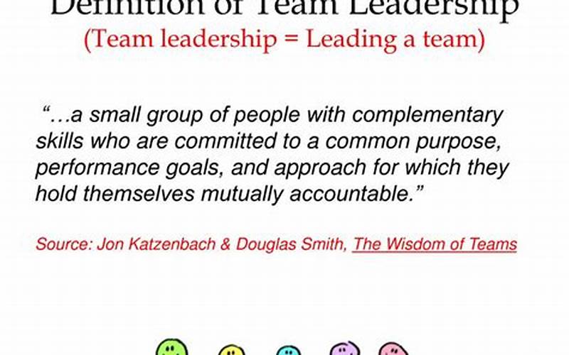 Leadership Teams Definition