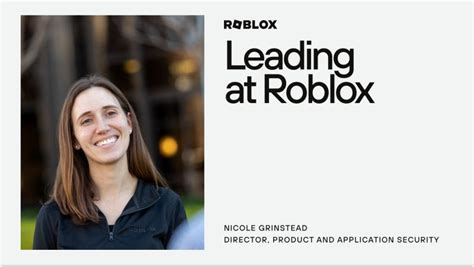 Leading at Roblox with Nicole Grinstead - Roblox Blog