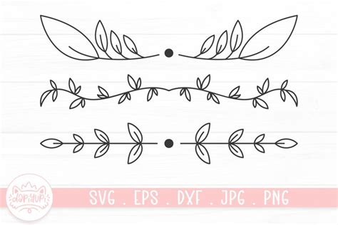 Download Leaf Divider 1 Easy Edite