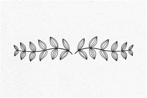 Download Leaf Divider 1 Files For Crafts