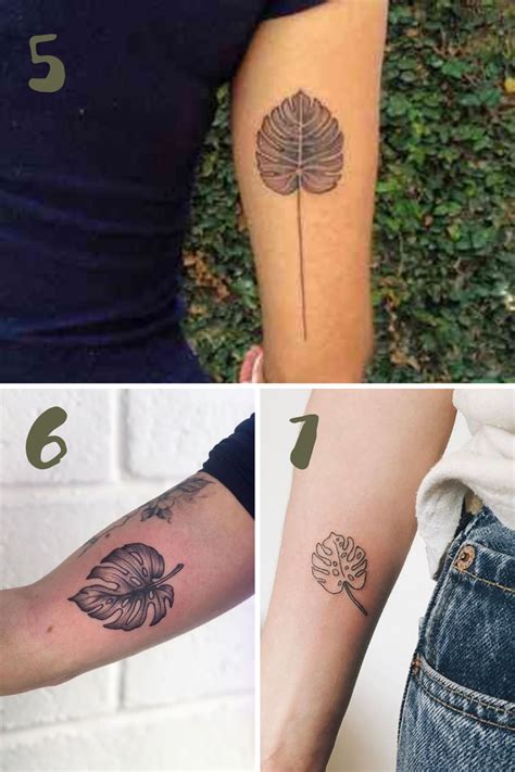 Leaf Tattoo Ideas