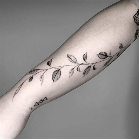 Leaf Vine Tattoo