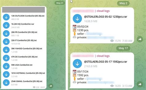 Leaks on Telegram