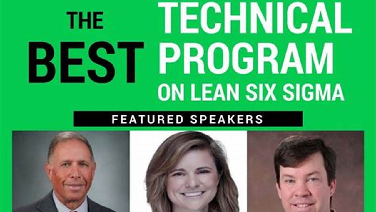 Lean Six Sigma World Conference 2024