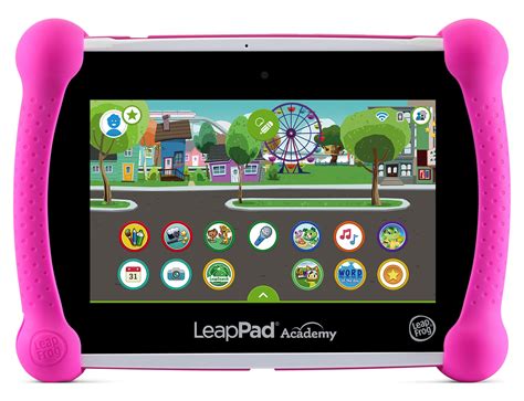 Discover Learning Fun with Leapfrog Academy Tablet in Pink - Perfect for Kids!