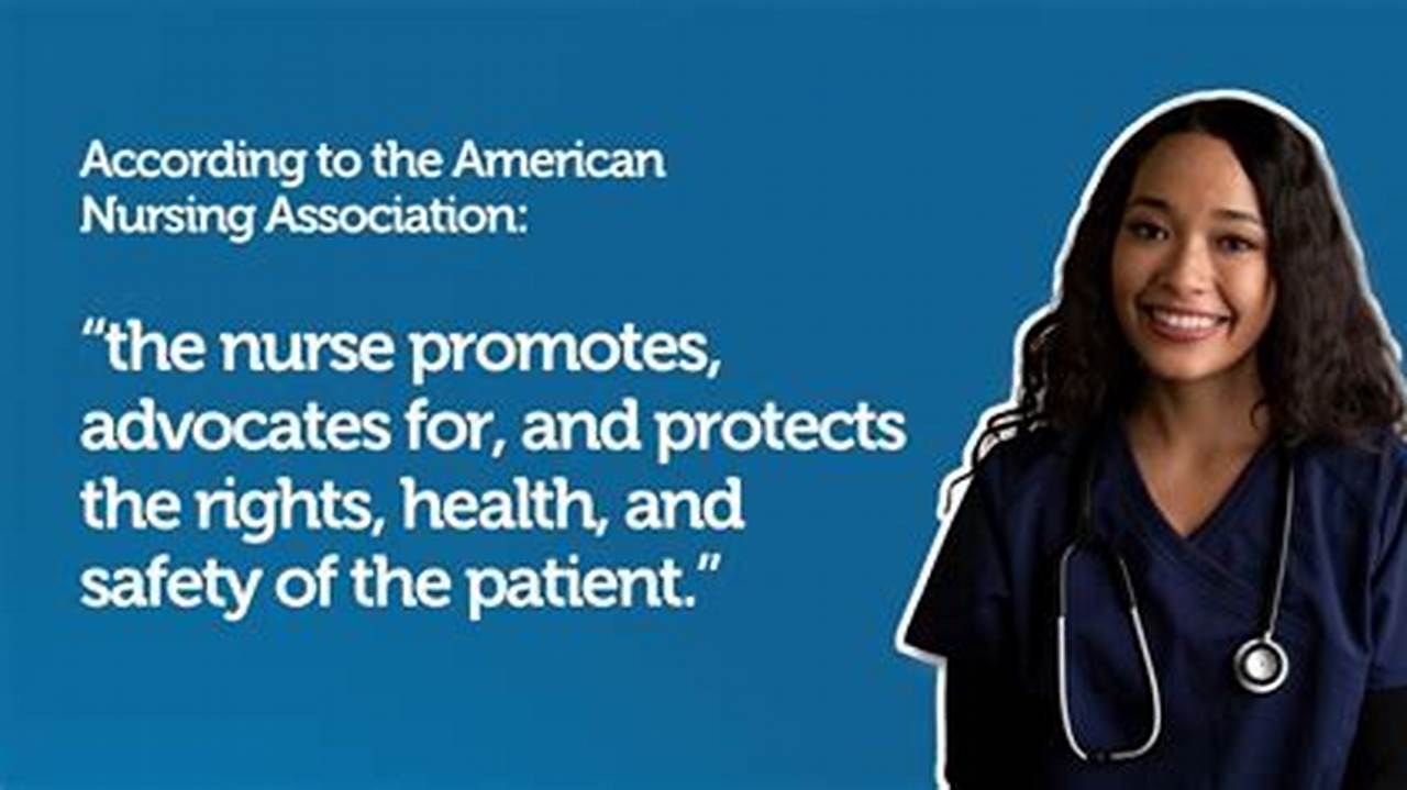 Learn About The Important Public Health, Policy And Advocacy Work Of The American Nurses Association., 2024