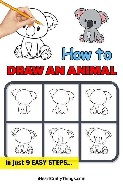 Learn How to Draw Adorable Animals Easily in 5 Steps!
