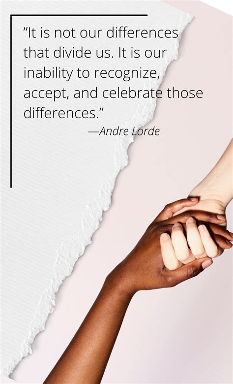 Learn To Celebrate Your Differences