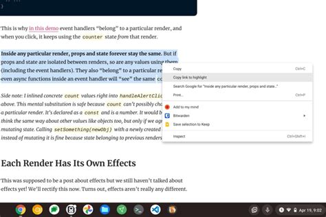 Learn to Copy Link to Text in Chrome OS