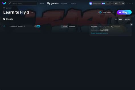 Learn to Fly 3 Cheats and Trainers for PC - WeMod