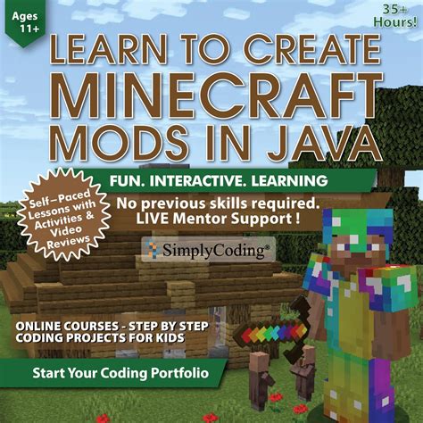Learn to code Minecraft mods & Roblox games