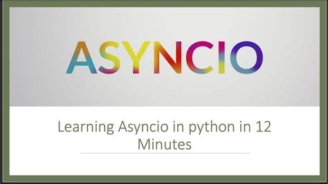 th?q=Learning Asyncio: - Learn Asyncio: Fix the 'Coroutine Was Never Awaited' Error