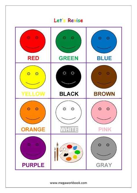 Learning Colors Printables Free