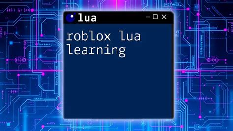 Learning Lua for free - Community Resources - DevForum | Roblox