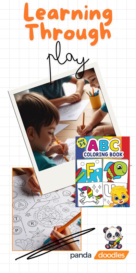 Learning Numbers and Letters Through Coloring