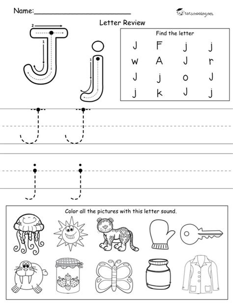 Learning The Letter J