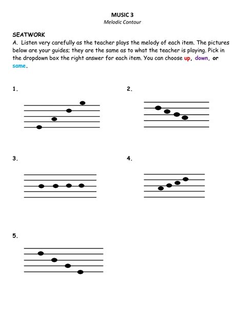 Learning the Melody