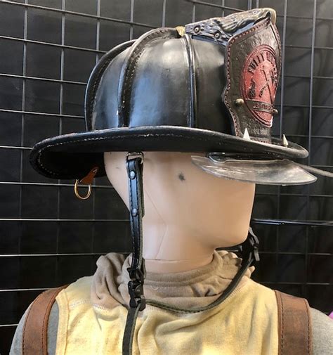 Leather Fire Helmet Strap