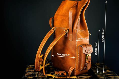 Leather Roll Top Backpack Pattern: A Perfect Blend Of Style And Functionality