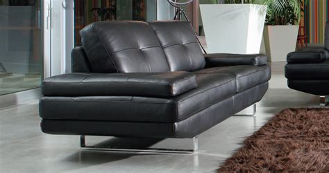 Leather Contemporary Sofa