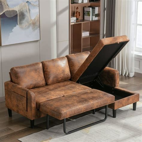 Experience The Soothing Comfort And Timeless Elegance of a Luxurious Leather Couch with Chaise for your Home!