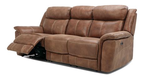 Indulge in Ultimate Comfort: Upgrade Your Living Room with a Classy Leather Couch with Recliner feature
