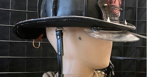 Leather Fire Helmet Strap