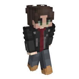 Fashion your Minecraft Avatar with a Dapper Twist: Unleash the Elegance of Leather Jacket Skin