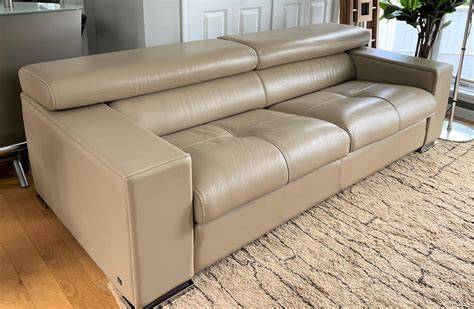 Leather Sofa Beige