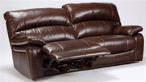 Leather Sofa With Recliners