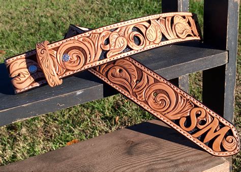 Leather Tooling Patterns For Belts