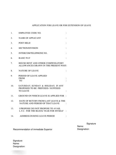 Leave for State Employees