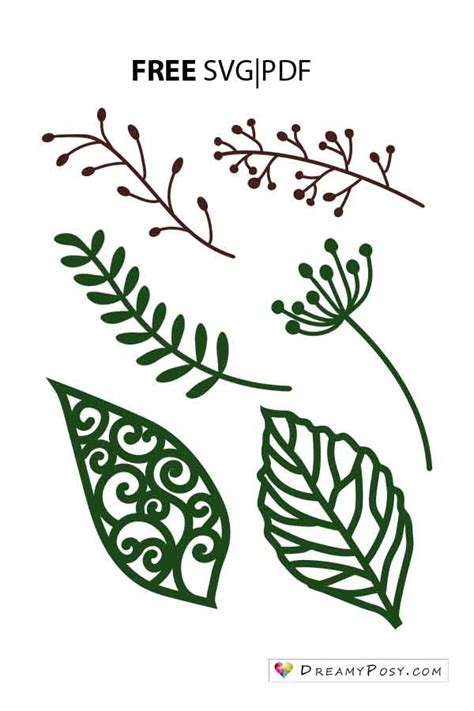 Download Leaves Cut Files