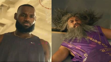 Lebron Father Time Commercial