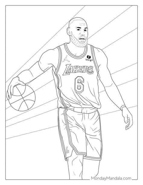 Lebron James Coloring Pages