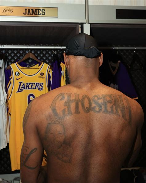 Lebron James Tattoo On Back