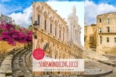 Lecce ciudad a pie privada