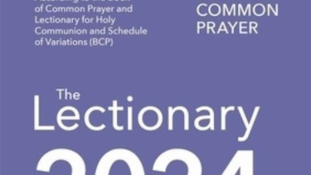 Lectionary 2024 Pcusa