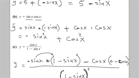 Lecture 7: Derivatives of trigonometric functions - YouTube