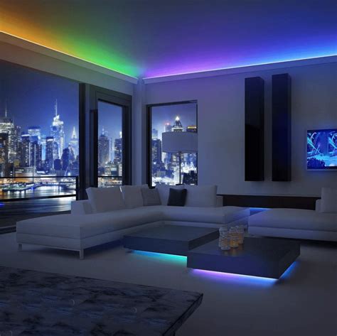Led Light Strips In Room