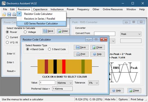 Efficiently Calculate LED Resistor Values with Free Led Resistor Calculator Software Download