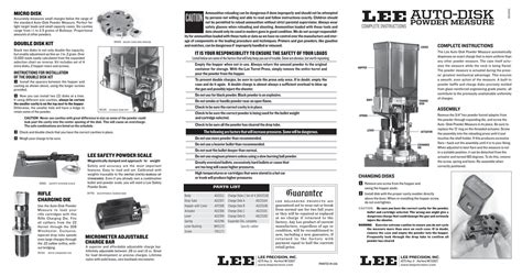 Optimize Your Reloading with Lee Auto Disk Calculator: The Ultimate Tool for Accurate Powder Dispensing